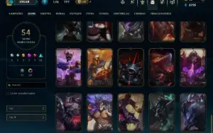 Esmeralda 2 com 100 Champs e 54 Skins +3 Prestigios