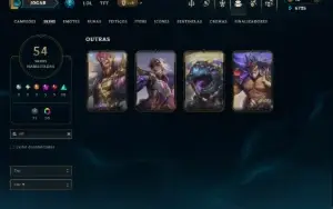Esmeralda 2 com 100 Champs e 54 Skins +3 Prestigios