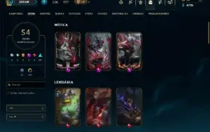 Esmeralda 2 com 100 Champs e 54 Skins +3 Prestigios