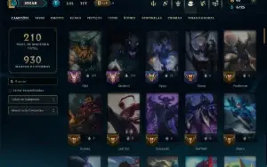 Esmeralda 2 com 100 Champs e 54 Skins +3 Prestigios