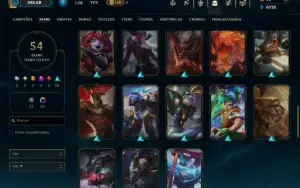 Esmeralda 2 com 100 Champs e 54 Skins +3 Prestigios