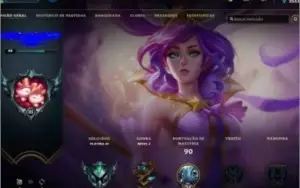 Conta platina  3 lol