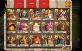 Conta embate castelo (castle clash)188k