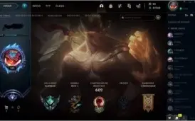 Vendo conta league of legends, antiga barato
