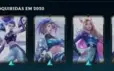 Conta wild rift e lol com 54 skins no wild rift e lol 4 KDA