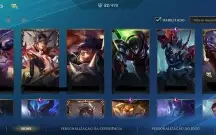 Conta wild rift e lol com 54 skins no wild rift e lol 4 KDA