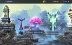 Conta MIR4 para farm lv 46, Snake Valley open e pet epic