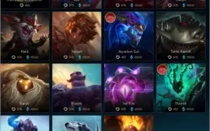 Conta Platina 10 paginas de runas faltando Apenas14 Campeões