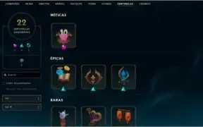 Conta League of Legends + Riven Camp 2012 + 417 skins .