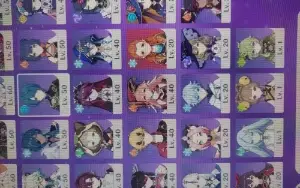 conta nível 53 no genshin ! (7 5*)