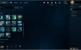 Conta De LOL Lv 47 Ouro 2 MMR PLATINA COM MUITA SKINS