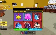 Conta Roblox focada em blox fruits