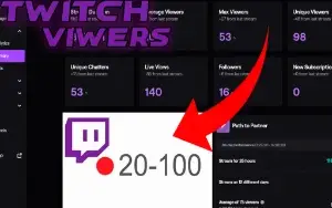 Twitch bot viwers + ad brinde PREÇO BAIXO