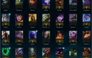 Conta PRATA 3 - 29 Campeões - Diversas Skins