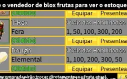 Conta blox fruits Full com novos itens drago