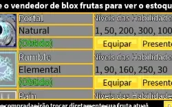 Conta blox fruits Full com novos itens drago