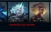 Conta LOL|328 Skins|19 Gemas|