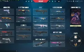 Conta de Valorant com muitas skins FA PREÇO NEGOCIAVEL!!!!!!