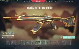 Conta de Valorant com muitas skins FA PREÇO NEGOCIAVEL!!!!!!