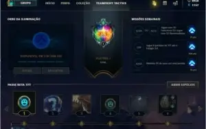 CONTA UNRANKED NVL 30 | 2958 RP | PLATINA 1 TFT | LENDA 3