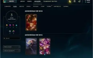 CONTA UNRANKED NVL 30 | 2958 RP | PLATINA 1 TFT | LENDA 3