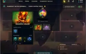 CONTA UNRANKED NVL 30 | 2958 RP | PLATINA 1 TFT | LENDA 3