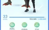 Pokemon Go conta nível 33, 50+shinys e muitos 100%