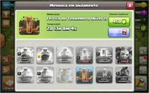 Conta Clash of Clans CV9 full quase de graça
