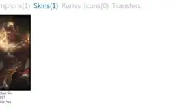 CONTA COM LEE SIN + SKIN PUNHOS DIVINOS [LENDÁRIA]