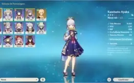 [AR35] AYAKA, KEQING 5* + ESPINHA CELESTIAL