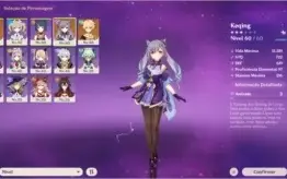 [AR35] AYAKA, KEQING 5* + ESPINHA CELESTIAL