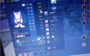 Conta GK Lilithmon Digimon Masters Online