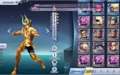 Saint Seiya Awakening Conta Recém-Criada A30