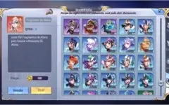 Saint Seiya Awakening Conta Recém-Criada A30