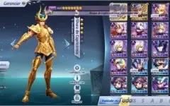 Saint Seiya Awakening Conta Recém-Criada A30
