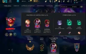 Conta Lol FA  92 Champs 64 Skin + Vitoriosa 18 Cromas Lvl271
