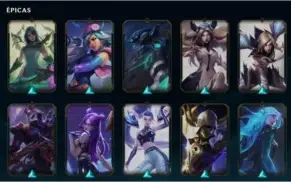 CONTA LOL D4 S10 48 SKINS