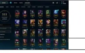 Conta Completa Level 54 - 92 Skins Elo Atual: Gold IV.