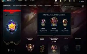 CONTA DE LOL NV 165,B1,59 SKINS,7 CROMAS MUITOS CHAMPS!!