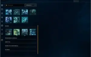 CONTA DE LOL NV 165,B1,59 SKINS,7 CROMAS MUITOS CHAMPS!!
