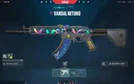 Conta Valorant LVL 40 - Com Vandal Netuno