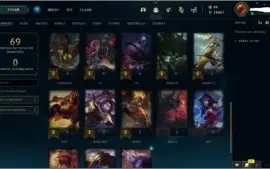 Conta Lol 5/1 na md10 ultima season diamante 4