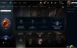 Conta Lol 5/1 na md10 ultima season diamante 4