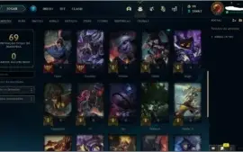 Conta Lol 5/1 na md10 ultima season diamante 4