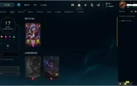 Conta Lol 5/1 na md10 ultima season diamante 4