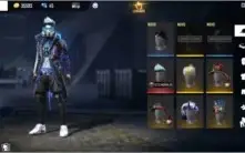 Conta Free Fire com Skin do Cobra, lendária e 6 passes.
