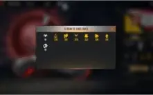 Conta Free Fire com Skin do Cobra, lendária e 6 passes.