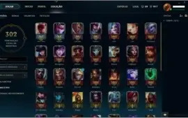 CONTA LOL - 55 CAMPEÕES - 27 SKINS