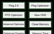 Optimizador de FPS, Ping RAM, e Cleaner - Envio Imediato