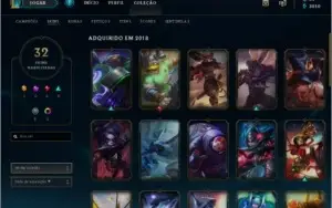 Conta lol diamante 5